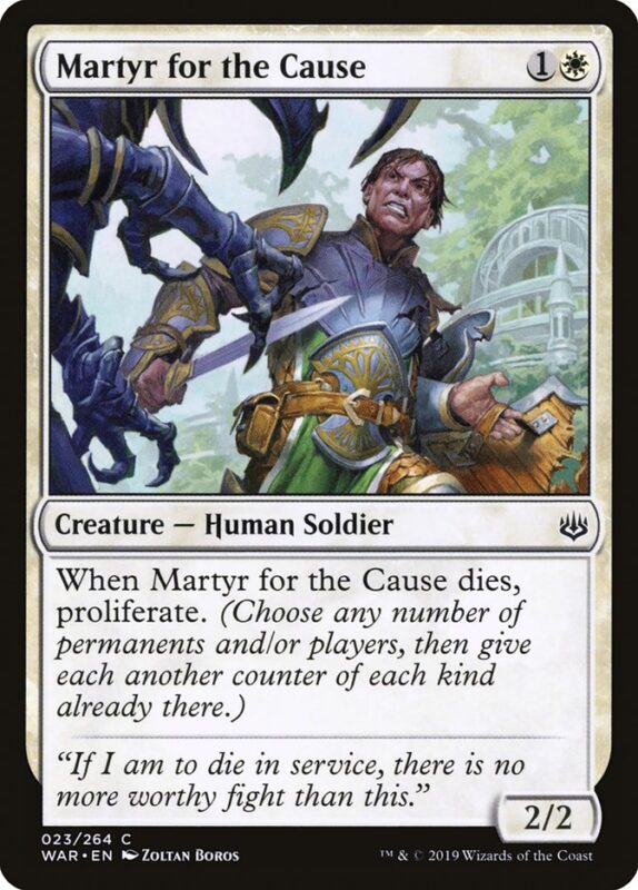 Martyr for the Cause — war 23 — Magic The Gathering TCG
