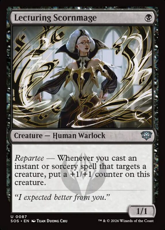 Lecturing Scornmage — sos 87 — Magic The Gathering TCG