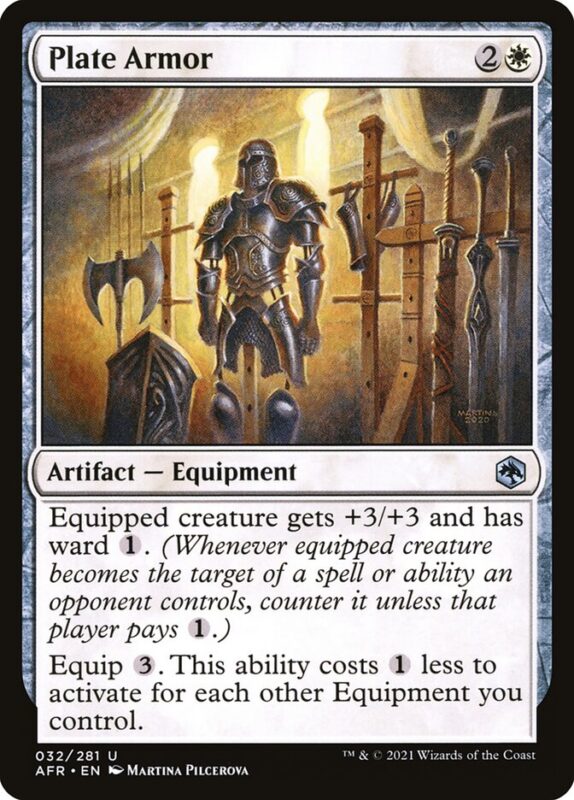 Plate Armor — afr 32 — Magic The Gathering TCG