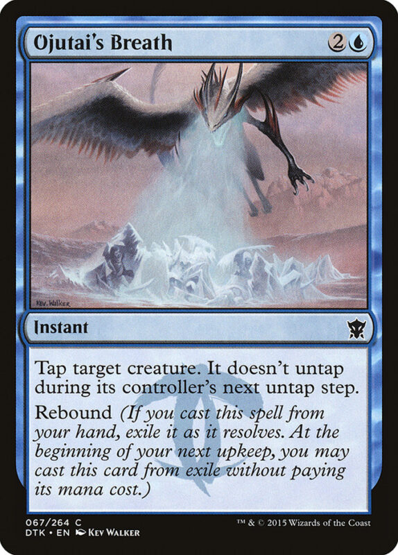 Ojutai's Breath — dtk 67 — Magic The Gathering TCG
