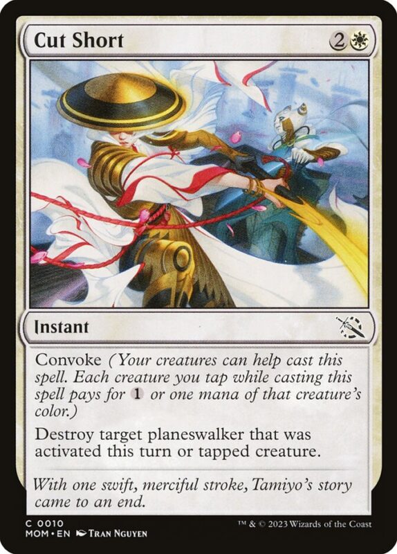 Cut Short — mom 10 — Magic The Gathering TCG
