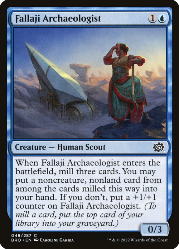 Fallaji Archaeologist — bro 48 — Magic The Gathering TCG