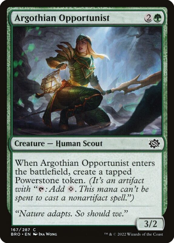 Argothian Opportunist — bro 167 — Magic The Gathering TCG