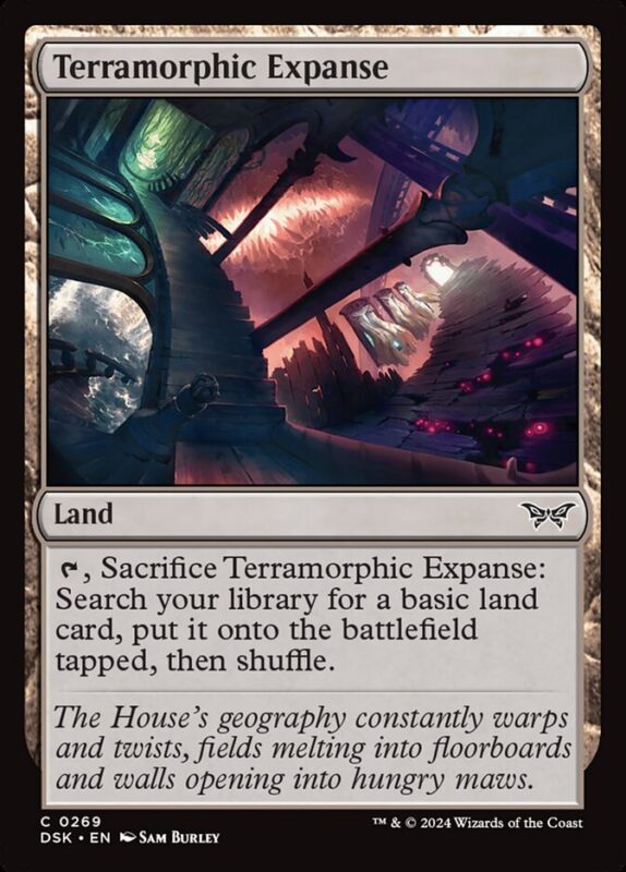 Terramorphic Expanse — dsk 269 — Magic The Gathering TCG