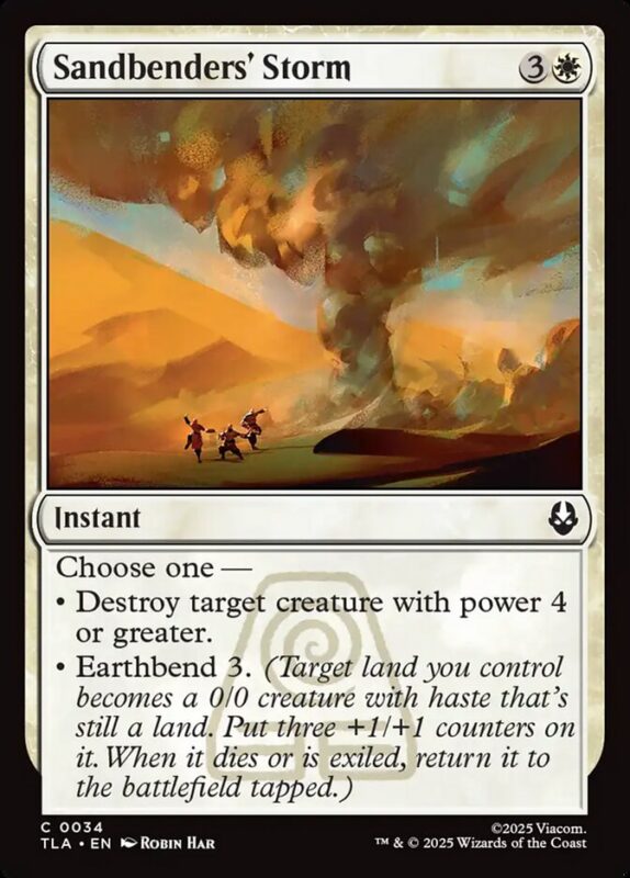 Sandbenders' Storm — tla 34 — Magic The Gathering TCG