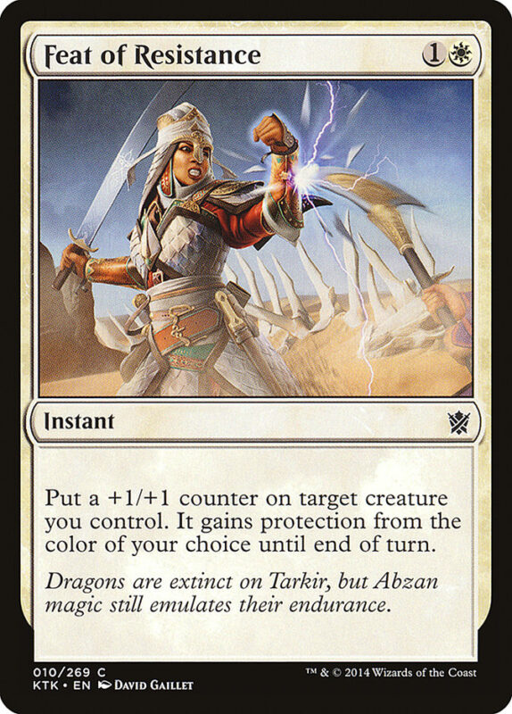 Feat of Resistance — ktk 10 — Magic The Gathering TCG