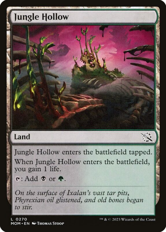 Jungle Hollow — mom 270 — Magic The Gathering TCG