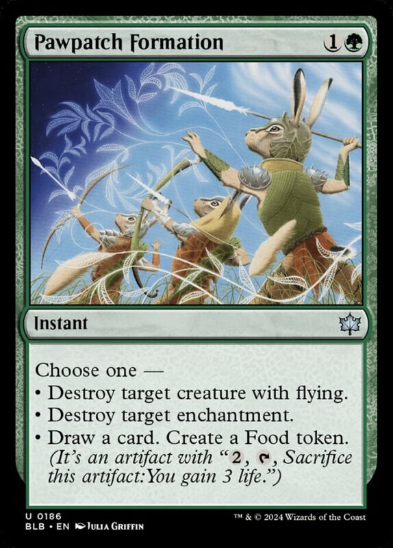 Pawpatch Formation — blb 186 — Magic The Gathering TCG