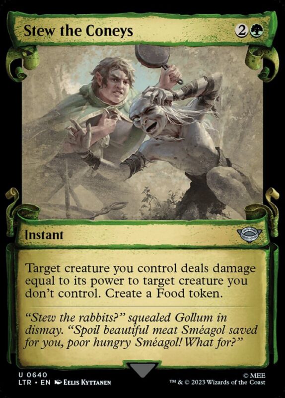Stew the Coneys — ltr 640 — Magic The Gathering TCG