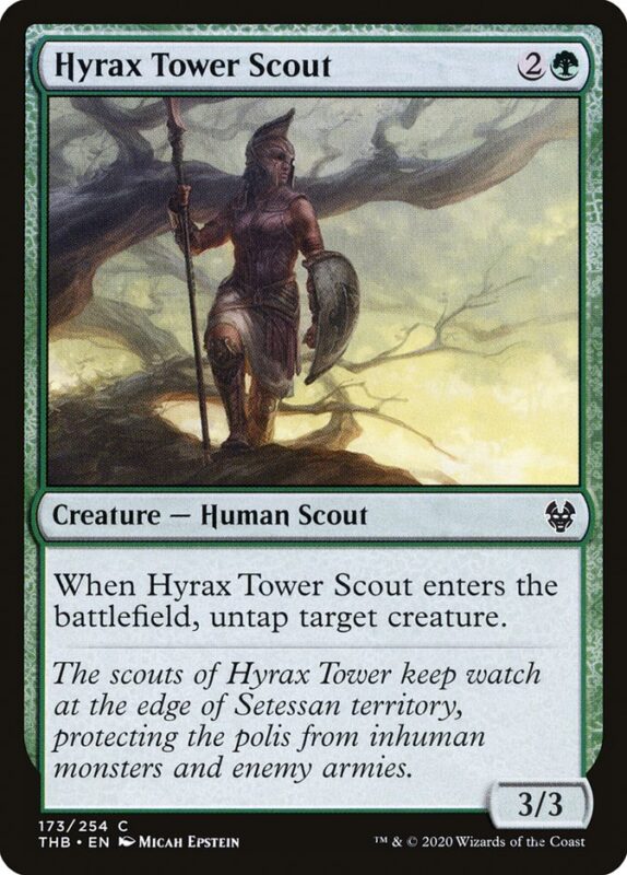 Hyrax Tower Scout — thb 173 — Magic The Gathering TCG