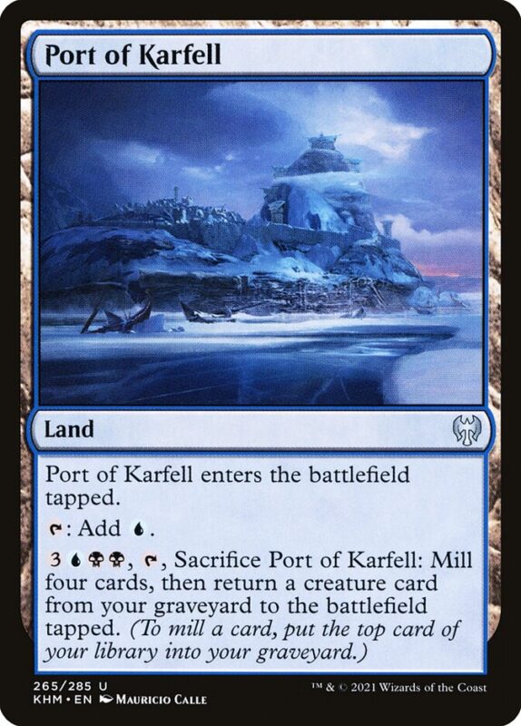 Port of Karfell — khm 265 — Magic The Gathering TCG