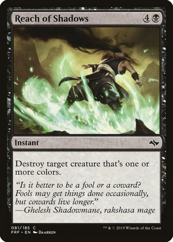 Reach of Shadows — frf 81 — Magic The Gathering TCG