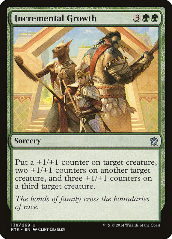 Incremental Growth — ktk 138 — Magic The Gathering TCG
