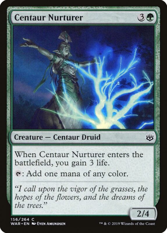 Centaur Nurturer — war 156 — Magic The Gathering TCG