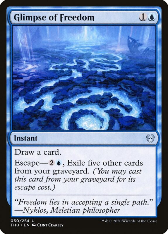 Glimpse of Freedom — thb 50 — Magic The Gathering TCG