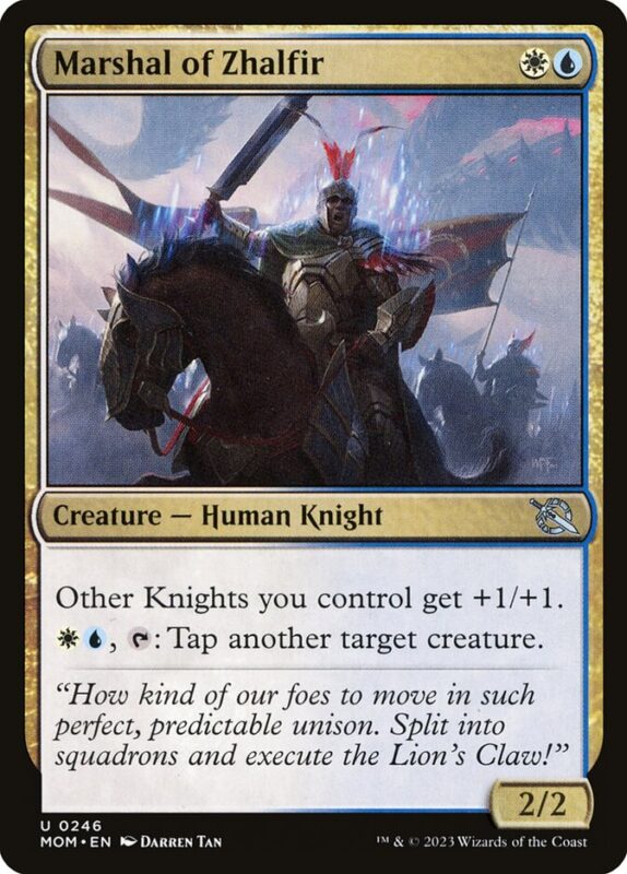 Marshal of Zhalfir — mom 246 — Magic The Gathering TCG