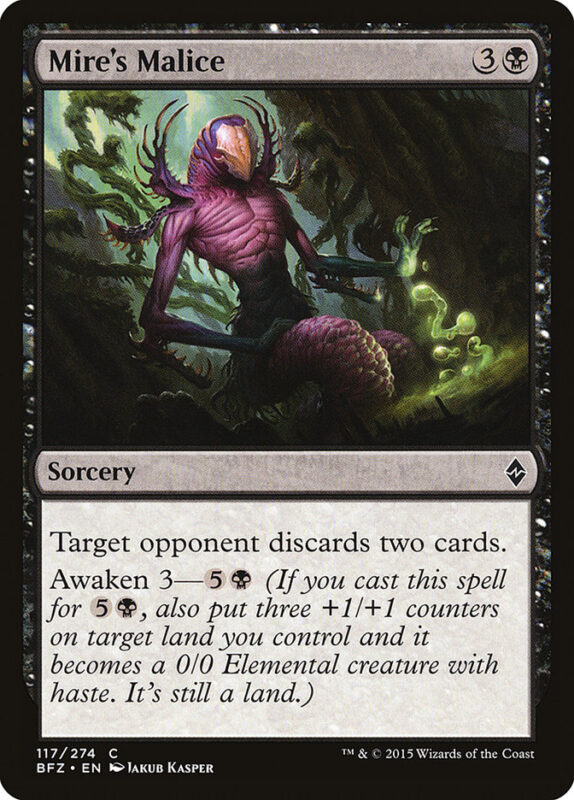 Mire's Malice — bfz 117 — Magic The Gathering TCG