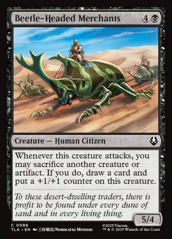 Beetle-Headed Merchants — tla 86 — Magic The Gathering TCG