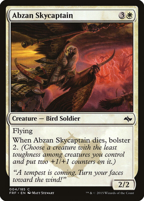 Abzan Skycaptain — frf 4 — Magic The Gathering TCG