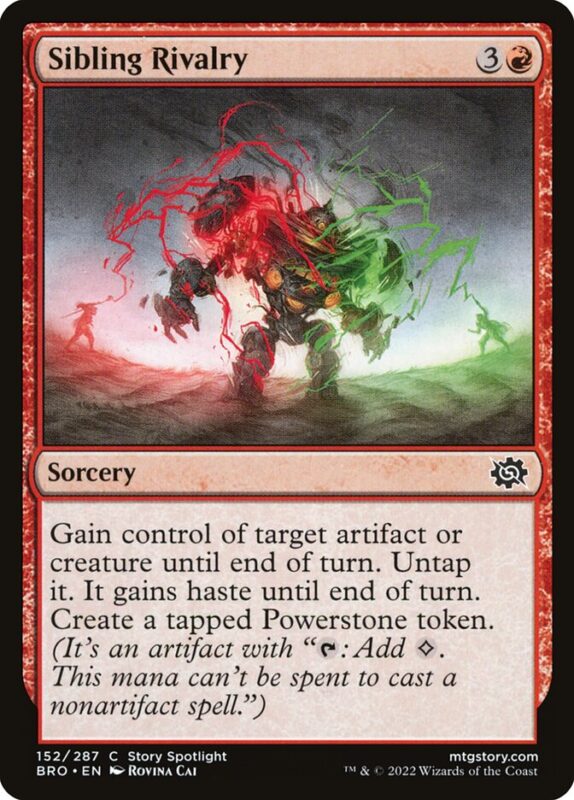 Sibling Rivalry — bro 152 — Magic The Gathering TCG