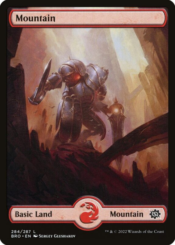 Mountain — bro 284 — Magic The Gathering TCG