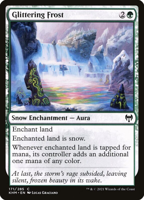 Glittering Frost — khm 171 — Magic The Gathering TCG