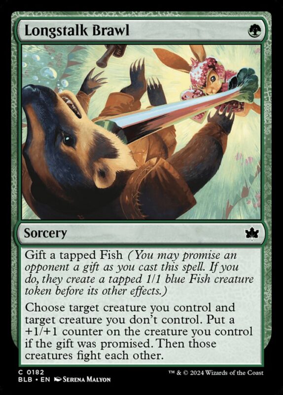 Longstalk Brawl — blb 182 — Magic The Gathering TCG