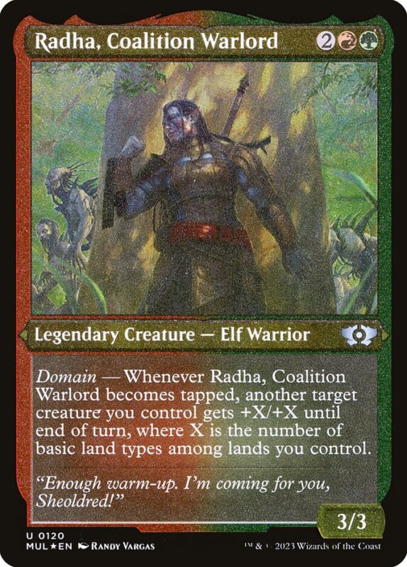 Radha, Coalition Warlord — mul 120 — Magic The Gathering TCG