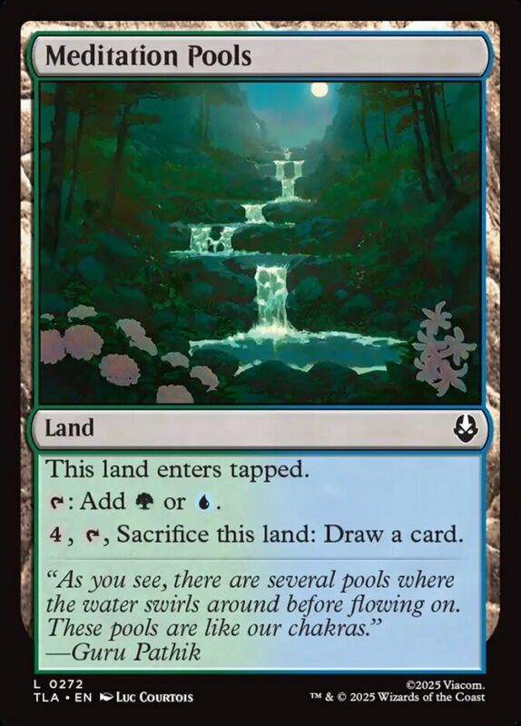 Meditation Pools — tla 272 — Magic The Gathering TCG