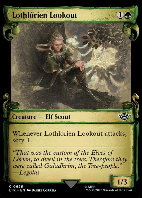 Lothlórien Lookout — ltr 626 — Magic The Gathering TCG