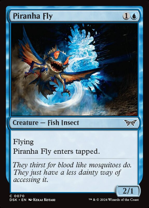 Piranha Fly — dsk 70 — Magic The Gathering TCG