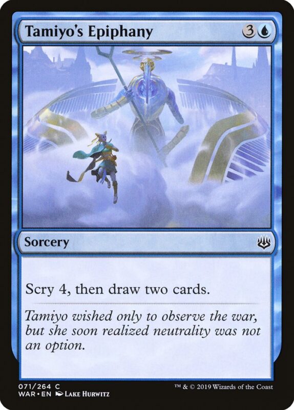 Tamiyo's Epiphany — war 71 — Magic The Gathering TCG