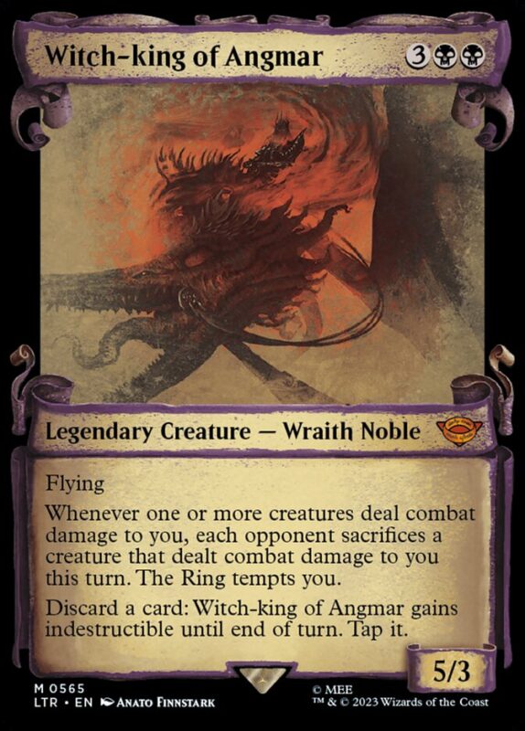 Witch-king of Angmar — ltr 565 — Magic The Gathering TCG