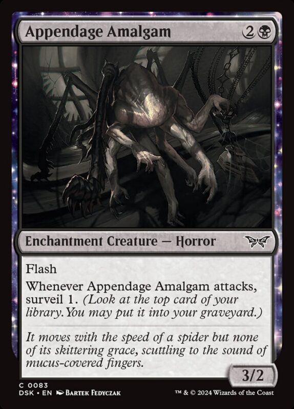 Appendage Amalgam — dsk 83 — Magic The Gathering TCG