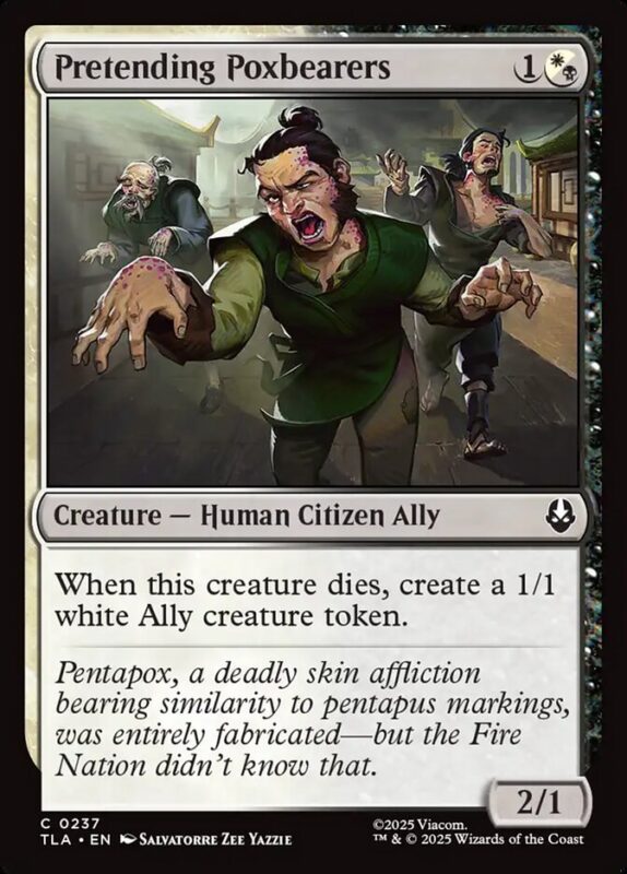 Pretending Poxbearers — tla 237 — Magic The Gathering TCG