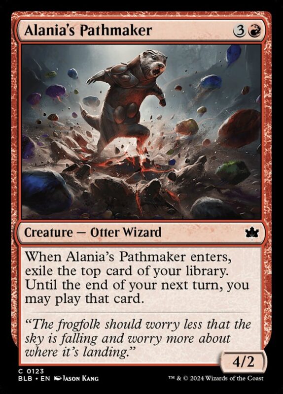 Alania's Pathmaker — blb 123 — Magic The Gathering TCG
