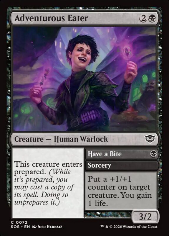 Adventurous Eater // Have a Bite — sos 72 — Magic The Gathering TCG