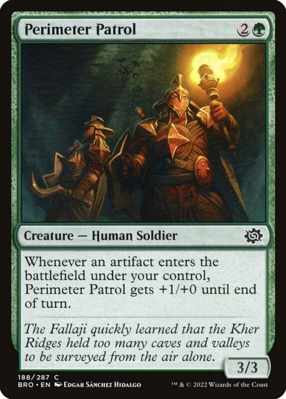 Perimeter Patrol — bro 188 — Magic The Gathering TCG