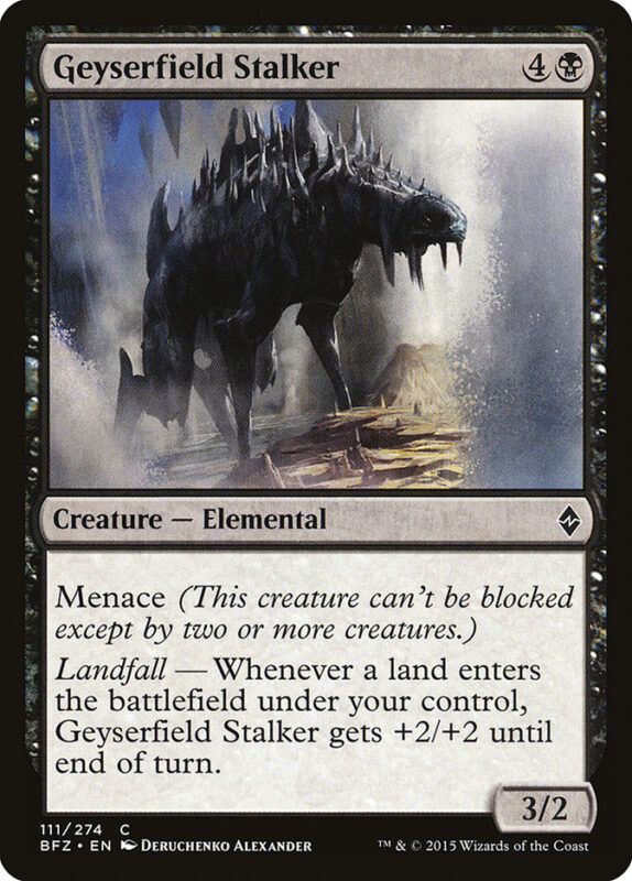 Geyserfield Stalker — bfz 111 — Magic The Gathering TCG
