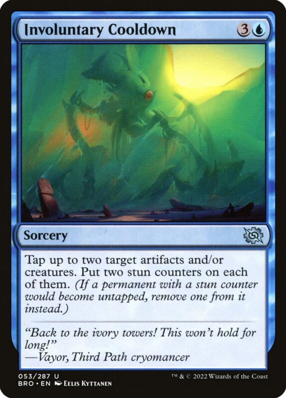Involuntary Cooldown — bro 53 — Magic The Gathering TCG
