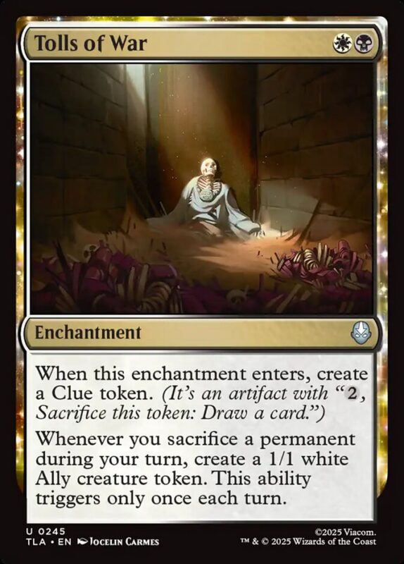 Tolls of War — tla 245 — Magic The Gathering TCG