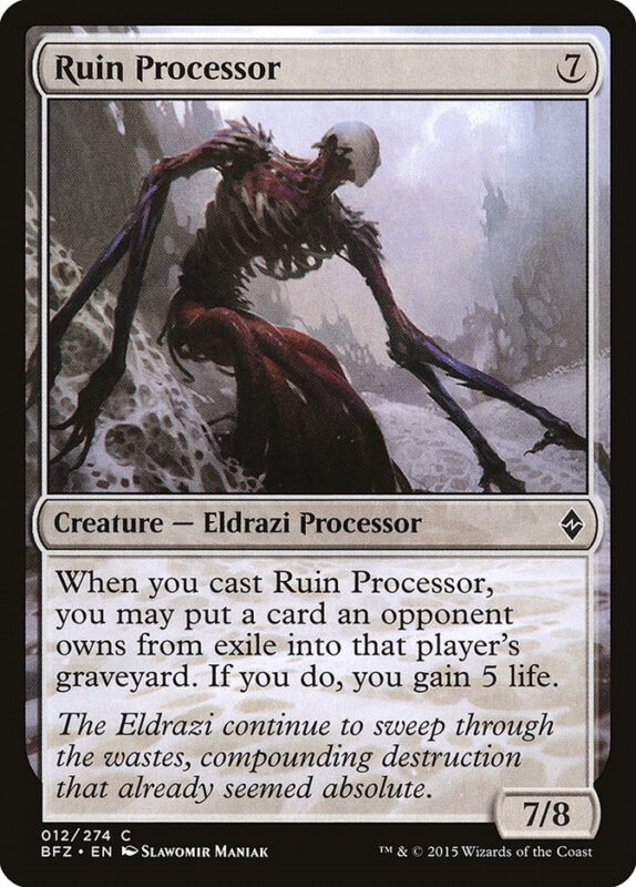 Ruin Processor — bfz 12 — Magic The Gathering TCG