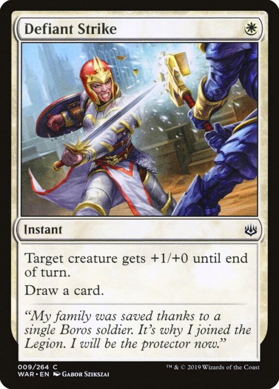 Defiant Strike — war 9 — Magic The Gathering TCG