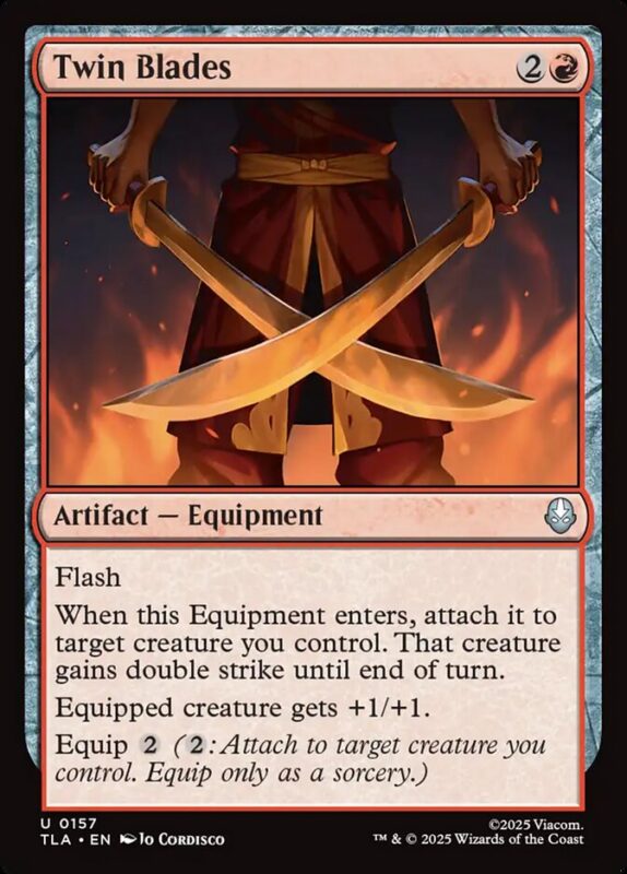Twin Blades — tla 157 — Magic The Gathering TCG