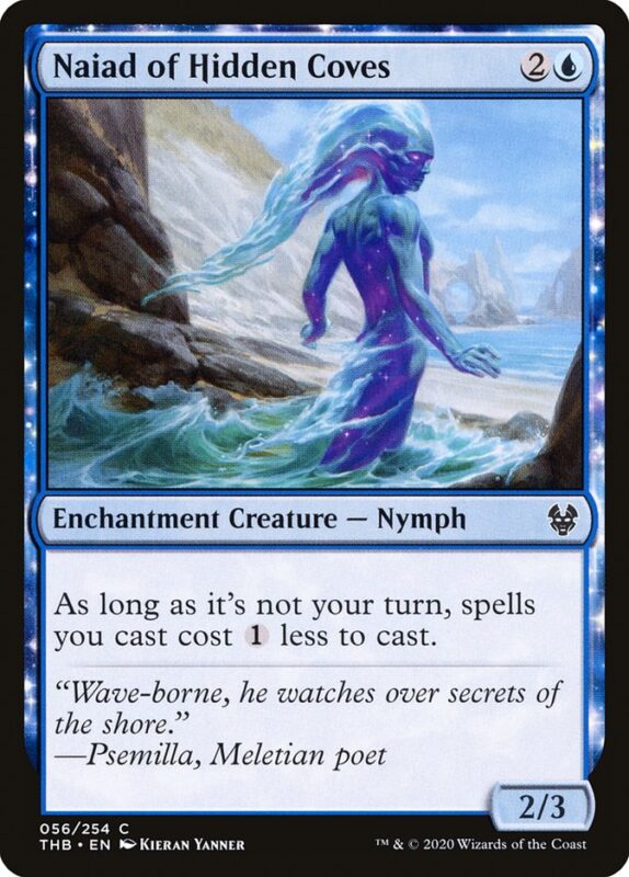 Naiad of Hidden Coves — thb 56 — Magic The Gathering TCG