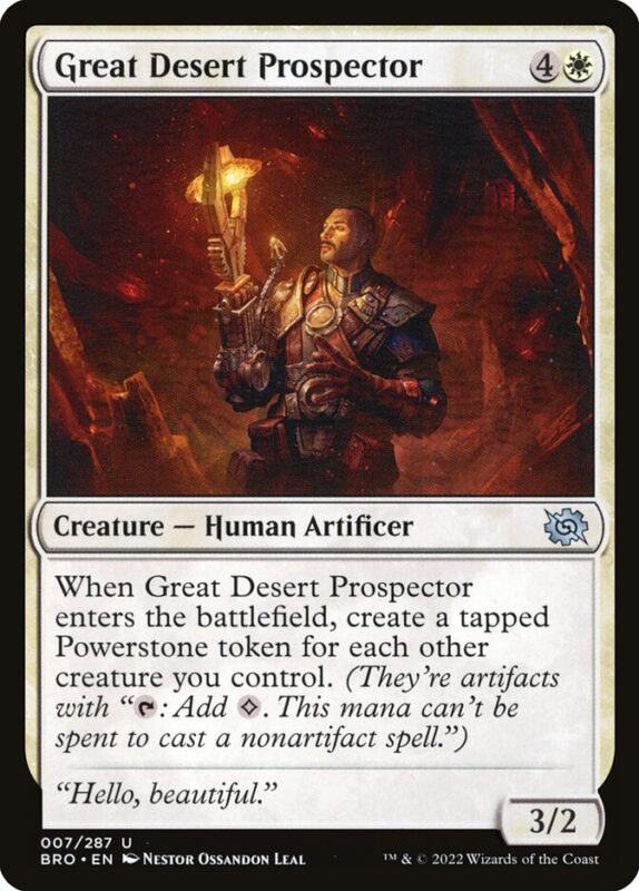 Great Desert Prospector — bro 7 — Magic The Gathering TCG