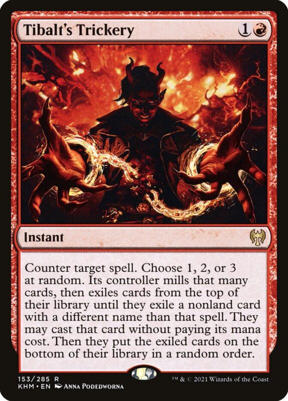 Tibalt's Trickery — khm 153 — Magic The Gathering TCG