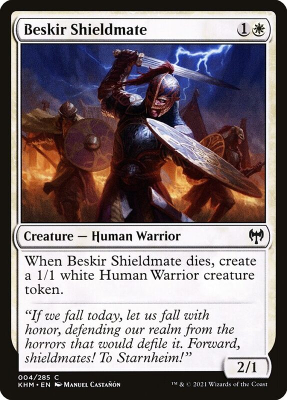 Beskir Shieldmate — khm 4 — Magic The Gathering TCG