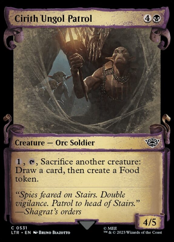 Cirith Ungol Patrol — ltr 531 — Magic The Gathering TCG