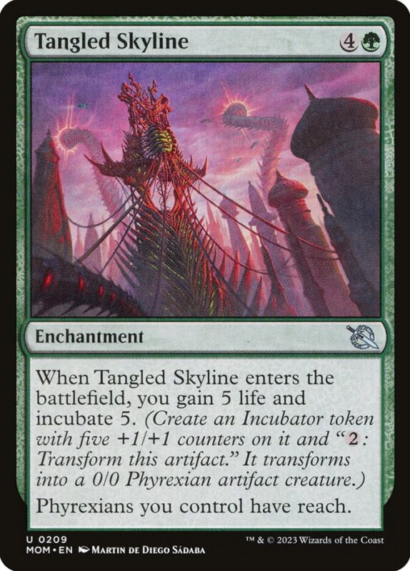 Tangled Skyline — mom 209 — Magic The Gathering TCG